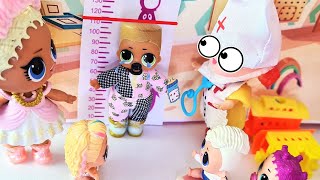 HOW DID THE KIDS GROW UP!? DOCTOR IN SHOCK😲 Dolls LOL LOL surprise kindergarten funny cartoons