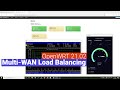 OpenWRT 21.02  - Multi-WAN Load Balancing with mwan3