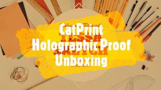 Unboxing: CatPrint Holographic Proofs