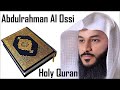 holy quran juz 27 sheikh abdulrahman al ossi