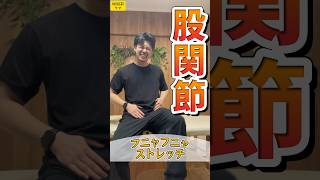 【至高】15秒で股関節がフニャフニャに!? 仕事中でも簡単に出来る股関節セルフケアはコレ‼️ #股関節ヨガ  #股関節ストレッチ  #姿勢美人