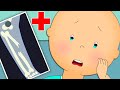 Caillou’s Broken Bone ★ Funny Animated Caillou | Cartoons for kids | Caillou