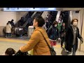 大阪 なんば駅のエスカレーター 高島屋前 三菱電機製