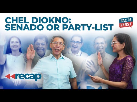 San bagay si Chel Diokno, party-list o senado?