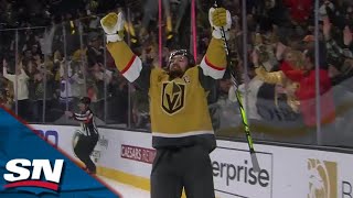 Mark Stone Feeds Alex Pietrangelo To Win It For The Golden Knights In OT