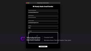 Python Project: Custom Email Sender App!
