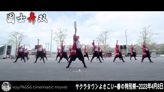 【シネスコ】國士舞双／サクラタウンよさこい2023~春の特別祭~Day1