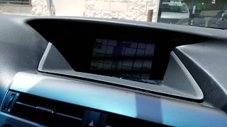 How to Remove Radio Navigation Display from Lexus RX350 2010 for Repair.