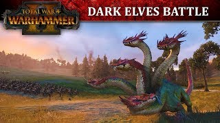Total War: WARHAMMER 2 - Dark Elves Battle Let's Play