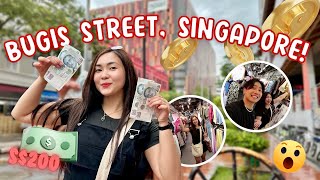 BUGIS STREET, SINGAPORE SHOPPING HAUL!!