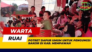 Potret Dapur Umum Untuk Pengungsi Banjir