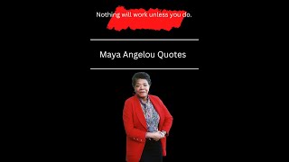 Maya Angelou Quotes | Inspirational quotes | life quotes | quotes |  #q4u #motivation #inspirational