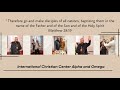 International Christian Center A-Ω's Live broadcast