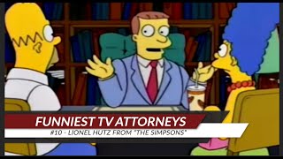 Streaming The Law - Top 10 Funniest TV Lawyers - #10 Lionel Hutz From The Simpsons