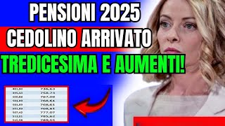 🌟 GRANDE NOVITÀ: Pensioni GENNAIO 2025 con Tredicesima e la Nuova Tabella! 💰