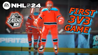 FIRST 3S GAME | NHL 24 EASHL