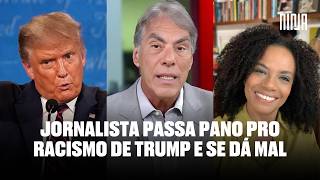 🔥Demétrio passa pano para racismo de Trump e é detonado por Flávia Oliveira AO VIVO na Globonews!🔥