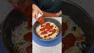 This is how I’m making pizza from now on 🤯 #shorts #short #shortvideo #shortsfeed #recipe #pizza