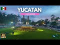 Valladolid Yucatan MEXICO  [4K] WALKING Tour Magic Town  Inmersive sound 🎧travel guide Virtual WALK