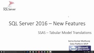 SQL Server 2016 New Feature Series - SSAS - Tabular Translations
