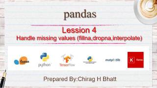 Handle Missing values, fillna , dropna, interpolate in Pandas | Lesson - 4 | Pandas