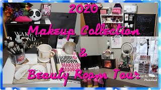 MAKEUP COLLECTION AND BEAUTY ROOM TOUR 2020!