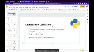 Python Lecture 3