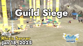 Guild Siege (Rhisis Server) January 18, 2025 | Flyff Universe