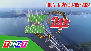 Nhịp sống 24h - Trưa, 29/5/2024 | Khi hàng hóa bịt kín lối thoát | THDT