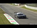 mercedes amg gt3 evo 2020 in action at monza circuit accelerations fly bys u0026 great v8 sound