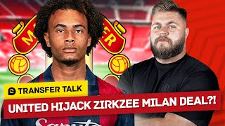 Manchester United Set To HIJACK Joshua Zirkzee Move To AC Milan?! Transfer Talk