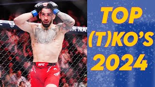 TOP UFC (T)KOs of 2024 (So Far!)