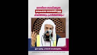 മനസിനെ ബാധിക്കുന്ന മാരകമായ രോഗത്തിനുള്ള ചികിത്സയും പ്രാർത്ഥനയും.! | Hussain Salafi #islamic_tips