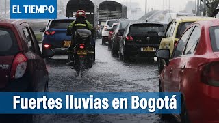 Granizo y fuertes lluvias se presentaron en Bogotá al comenzar la tarde | El Tiempo