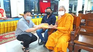 พิธีบำเพ็ญกุศล สวดพระอภิธรรมคุณแม่บุญลั้ง  รุจิชานันทกุล คืนวันจันทร์ที่ 3 ตุลาคม 2565