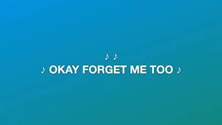 Machine Gun Kelly ft. Halsey - forget me too [Lyrics Music Video]