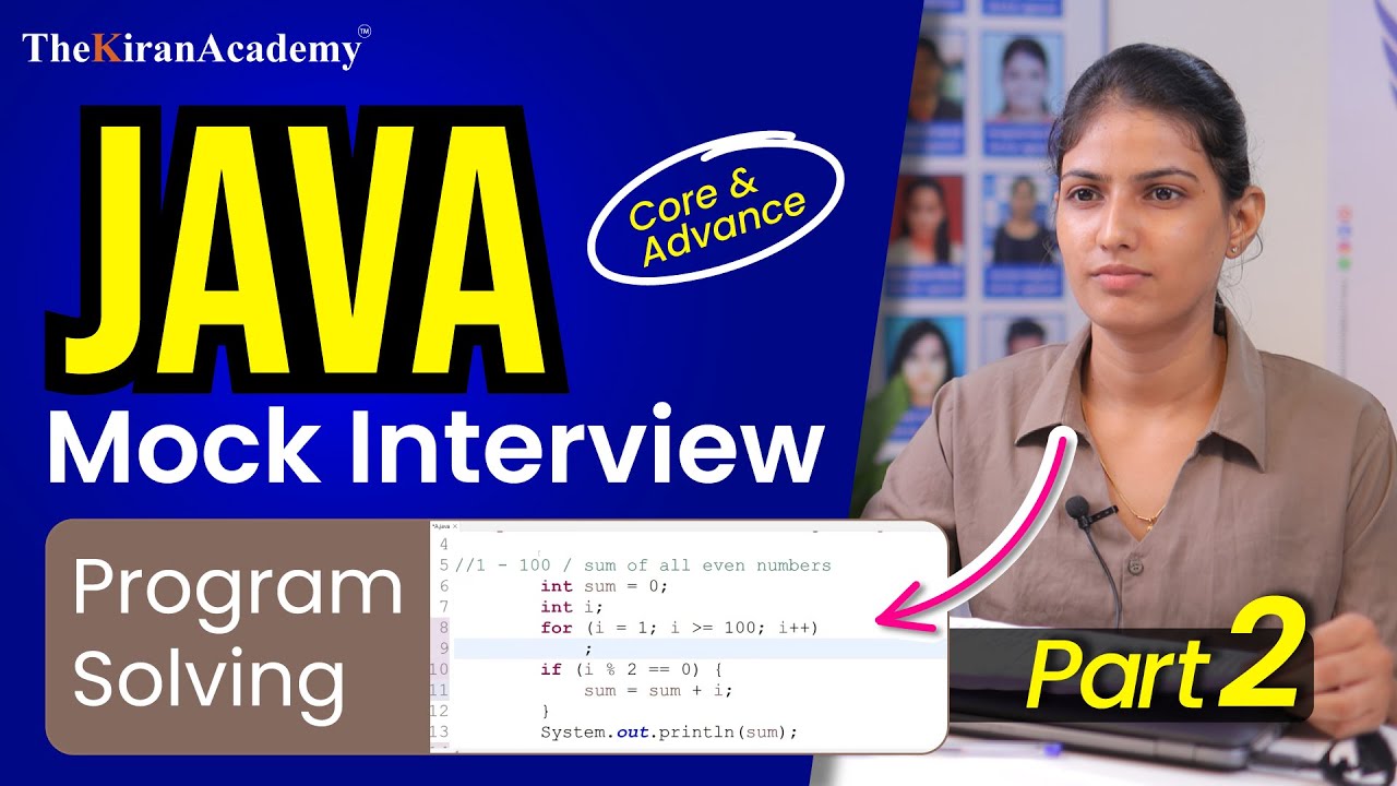 Java Interview Questions | Java Program Solving | Core & Advance Java ...