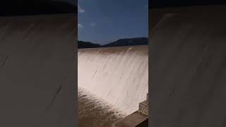 Mordhana Dam - Heavy water flowing