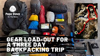 Load Out for Three Day Hike to Skoki Loop