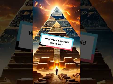 What does a pyramid symbolize?