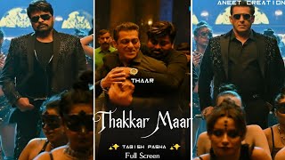 Thaar Maar Thakkar Maar Song Full Screen WhatsApp Status | Chiranjeevi  | Salman Khan | Shreya G