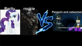 Lego batman the video game - rarity and the rookie vs the penguin and catwoman