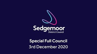 Special Full Council  3rd December 2020