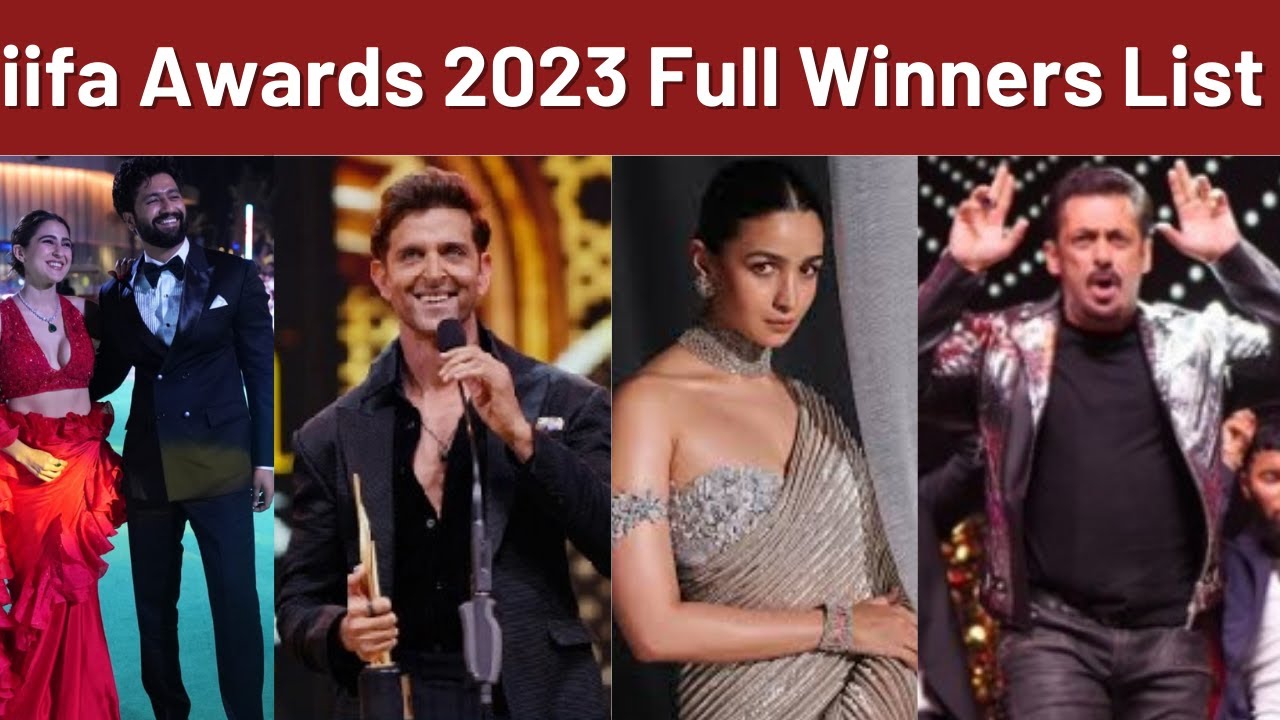 Iifa Awards 2023 Complete Winners List | Salman Khan - YouTube