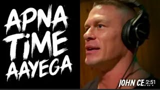 John Cena singing "Apna Time Aayega"l Gully Boy spoof ft : John Cena (HD)