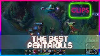 [CLIPS] Pentakill Montage!! SUPER SATISFYING PENTAKILLS" in League of Legends