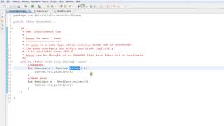 ENUMS IN JAVA DEMO