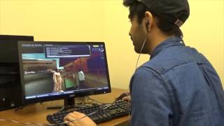 Demonstration of virtual language training program