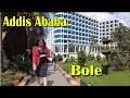 Walking Downtown Bole Addis Ababa Ethiopia 2023