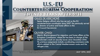 Policy Forum: U.S.-EU Counterterrorism Cooperation Twenty Years after 9/11